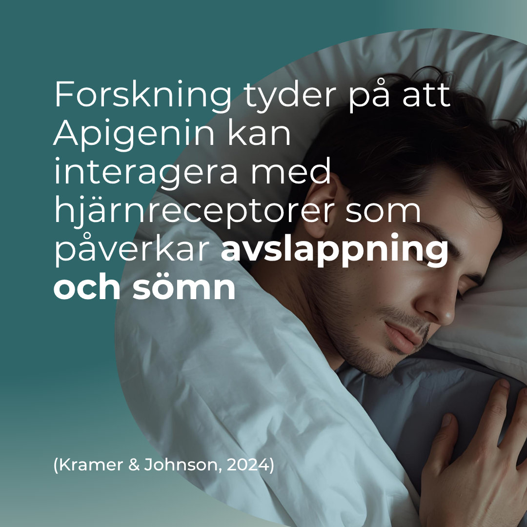 Apigenin sömn