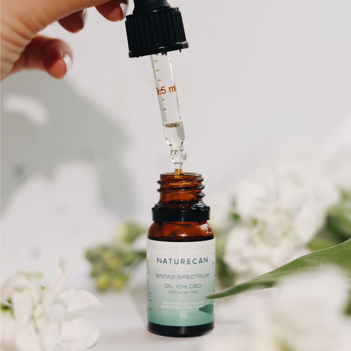 10% cbd olja flaska