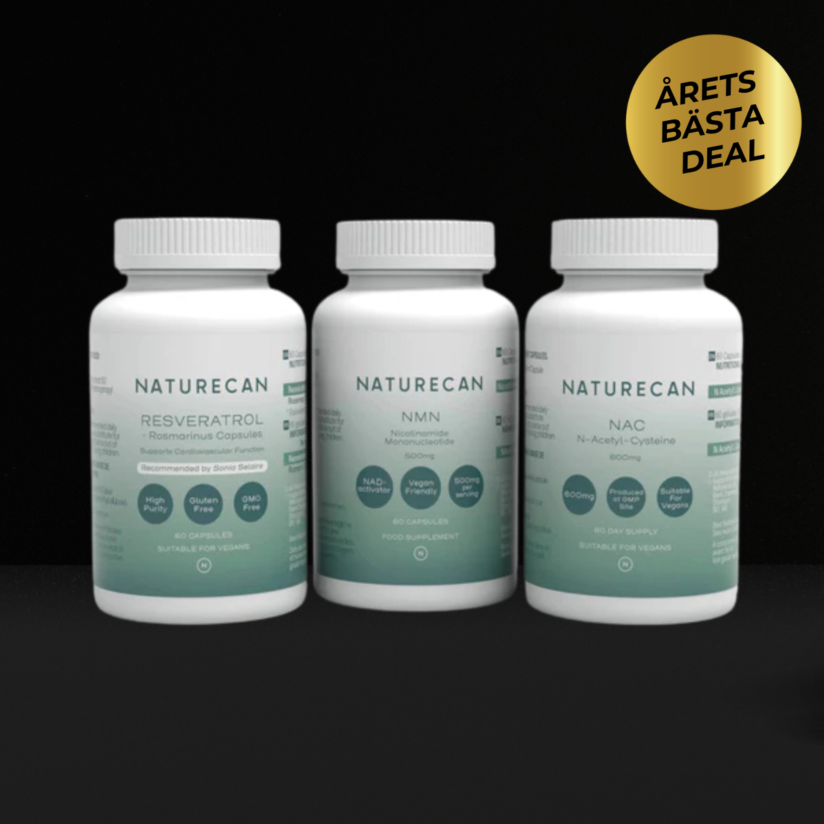 Kosttillskott mot åldrande - Paket