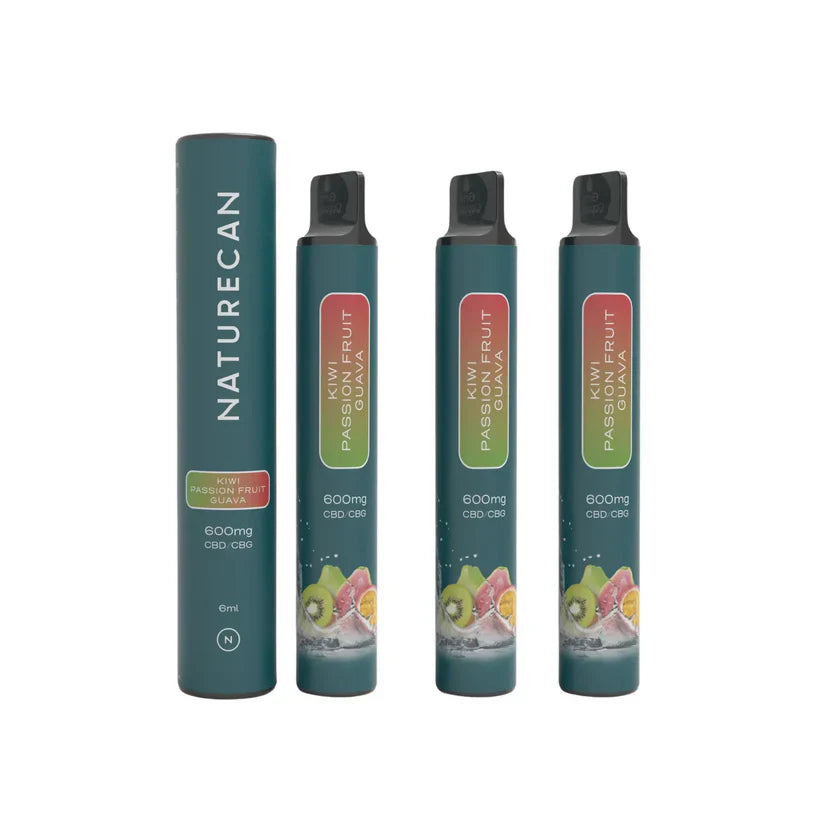 CBD & CBG engångs Vape paket - 3st