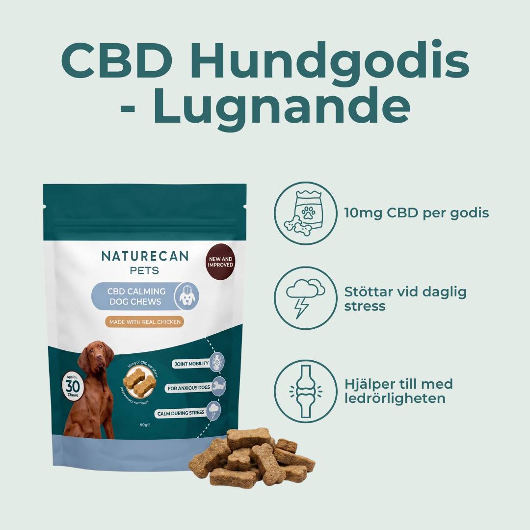 CBD Hundgodis - Lugnande