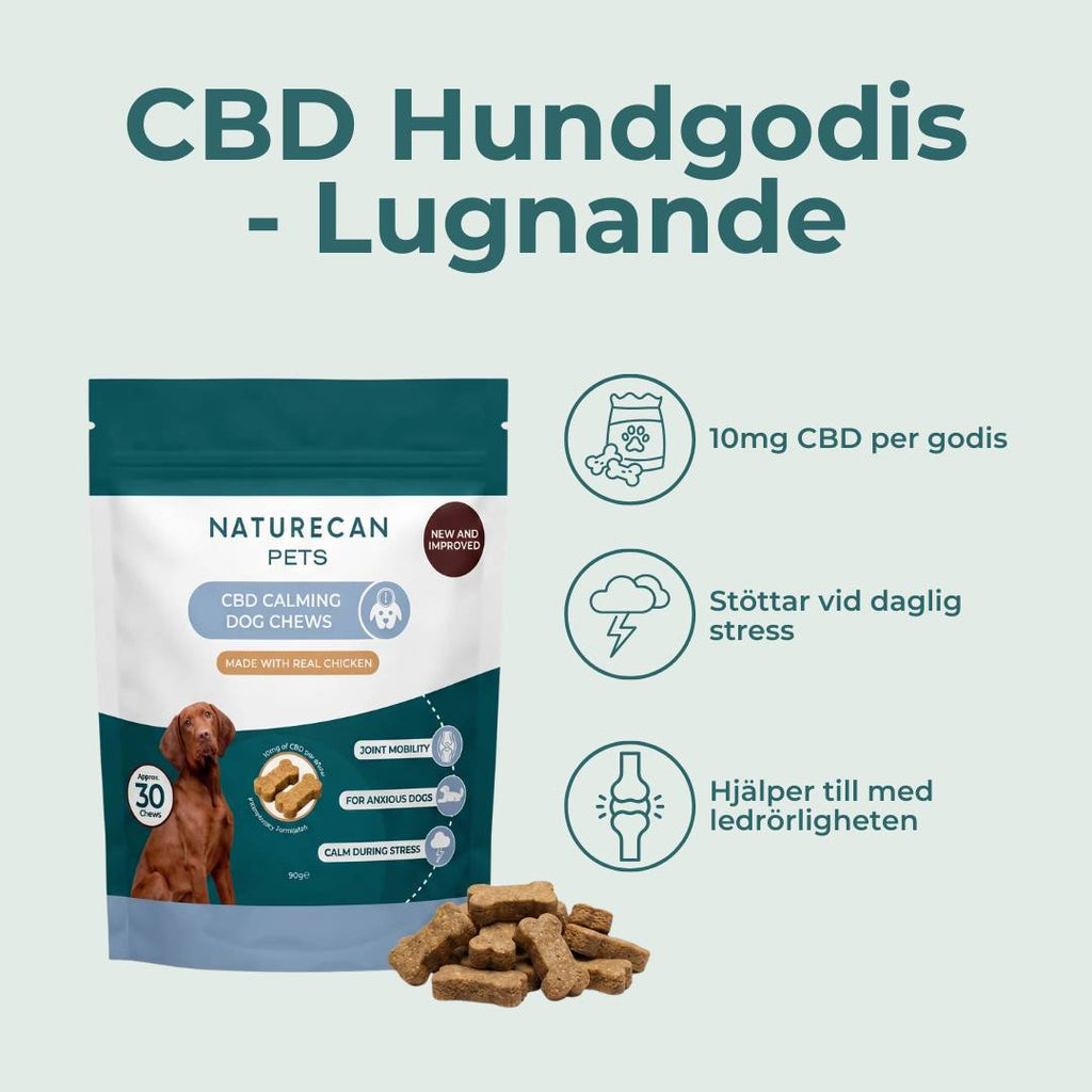 CBD Hundgodis - Lugnande