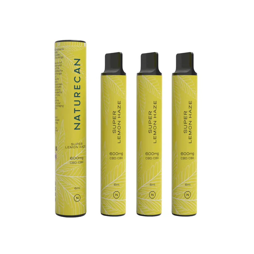 CBD & CBG engångs Vape paket - 3st