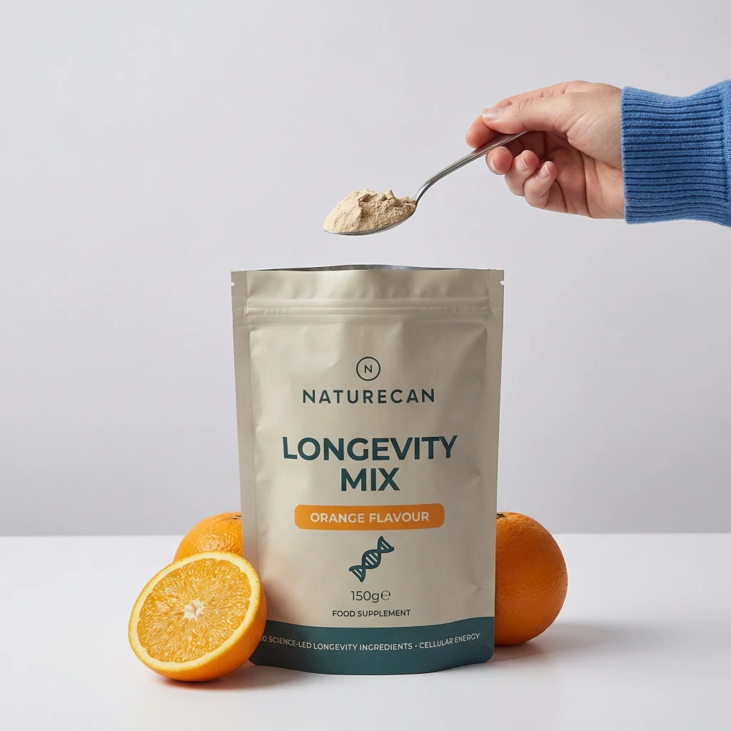 Longevity Komplex Pulver apelsin