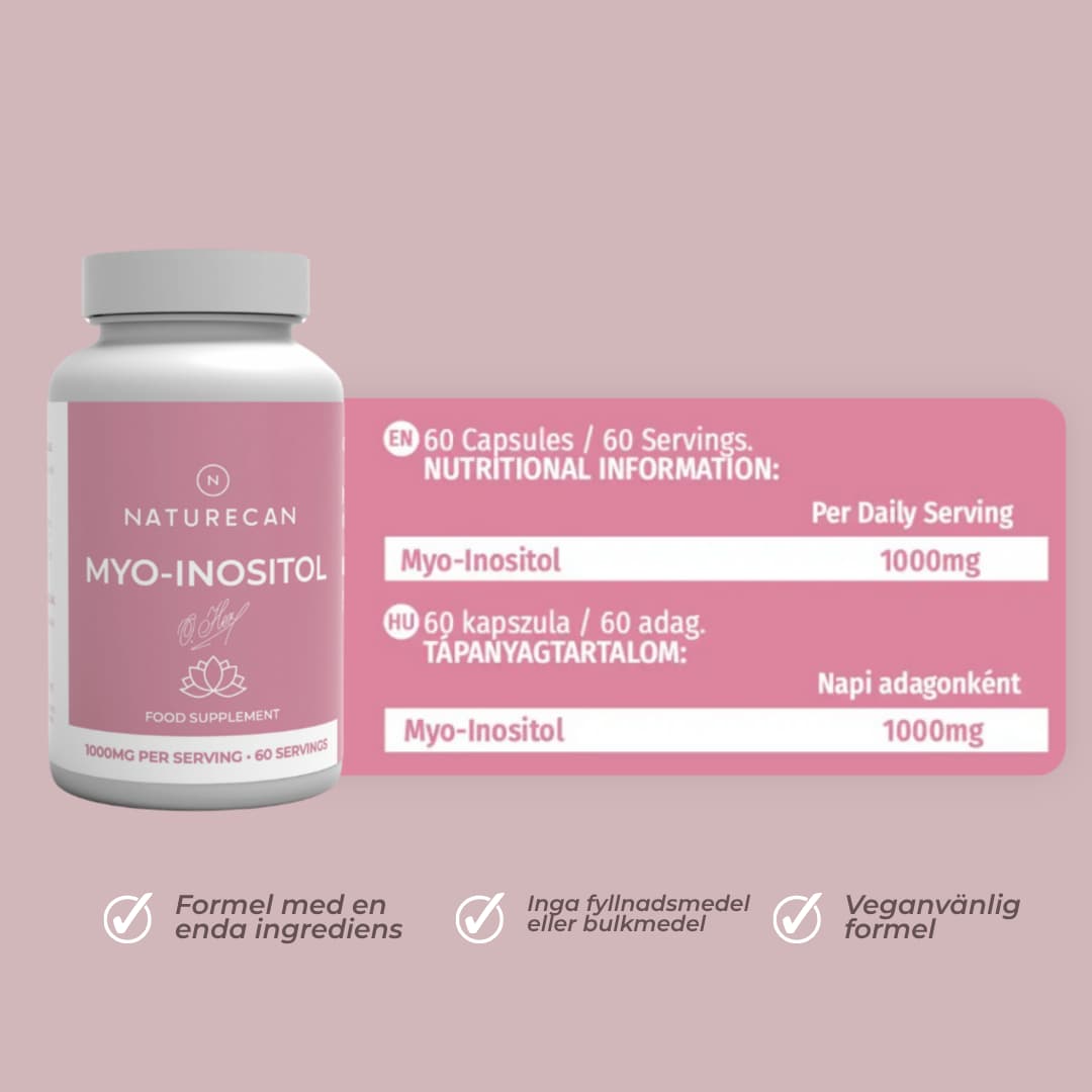 myo inositol nutritional information