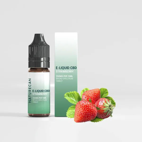 CBD-vape E-juice-250 (2.5%)-Jordgubb