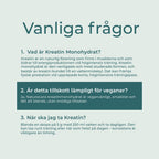Kreatin vanliga frågor