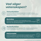Vitamin D3 K2 Vetenskap