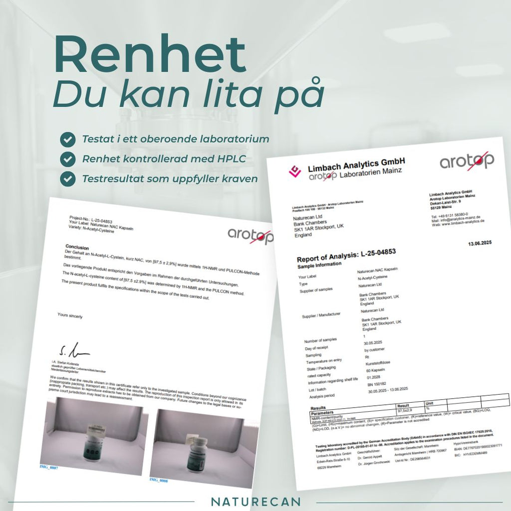 NAC renhet