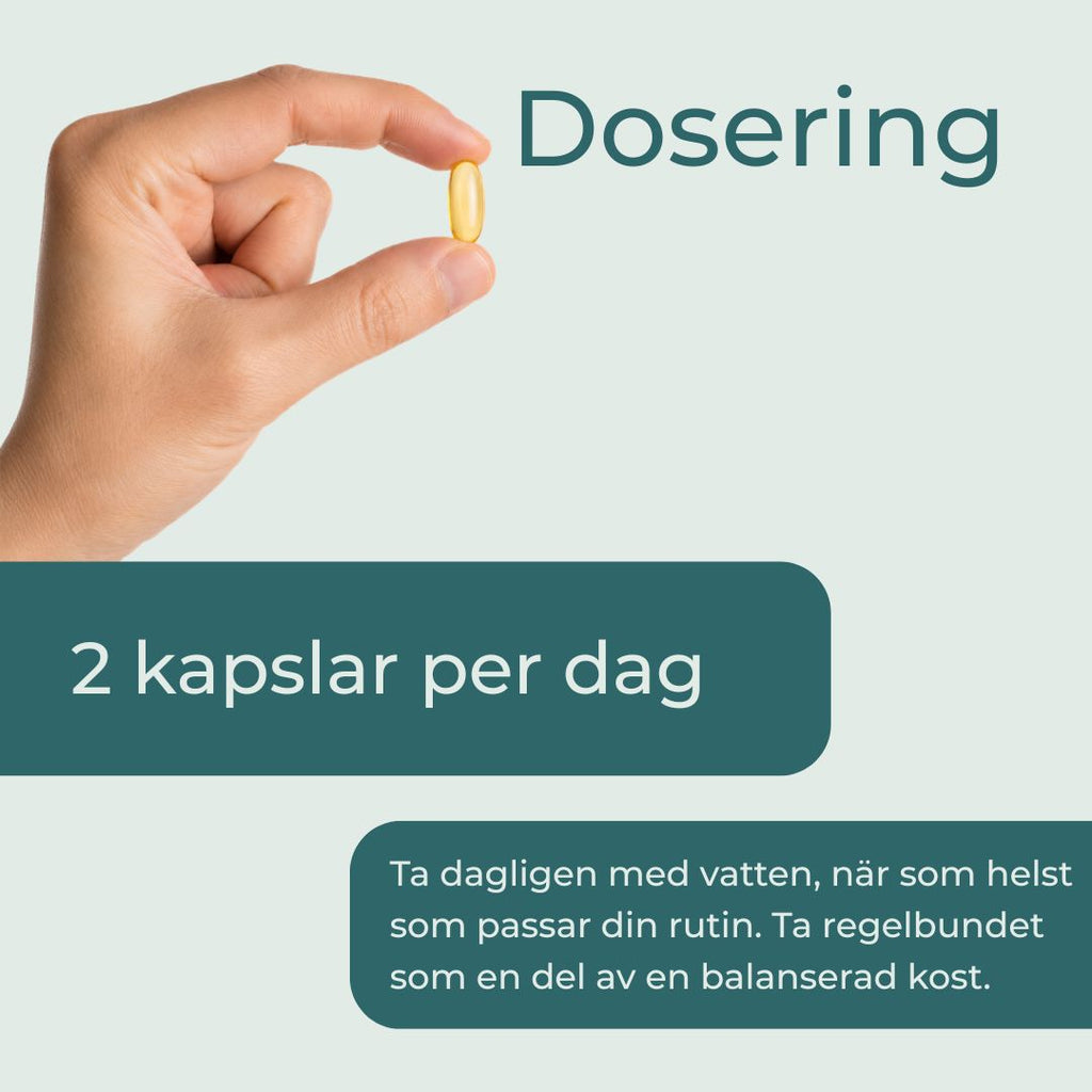 Omega 3 dosering