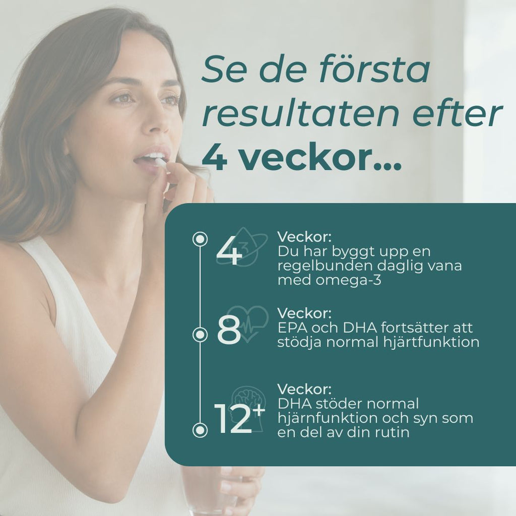 Omega 3 resultat