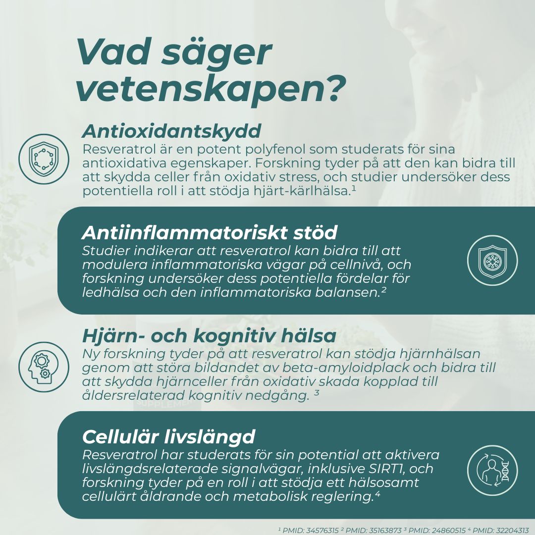 Resveratrol vetenskap
