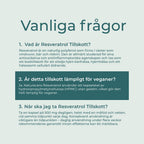 Resveratrol vanliga frågor