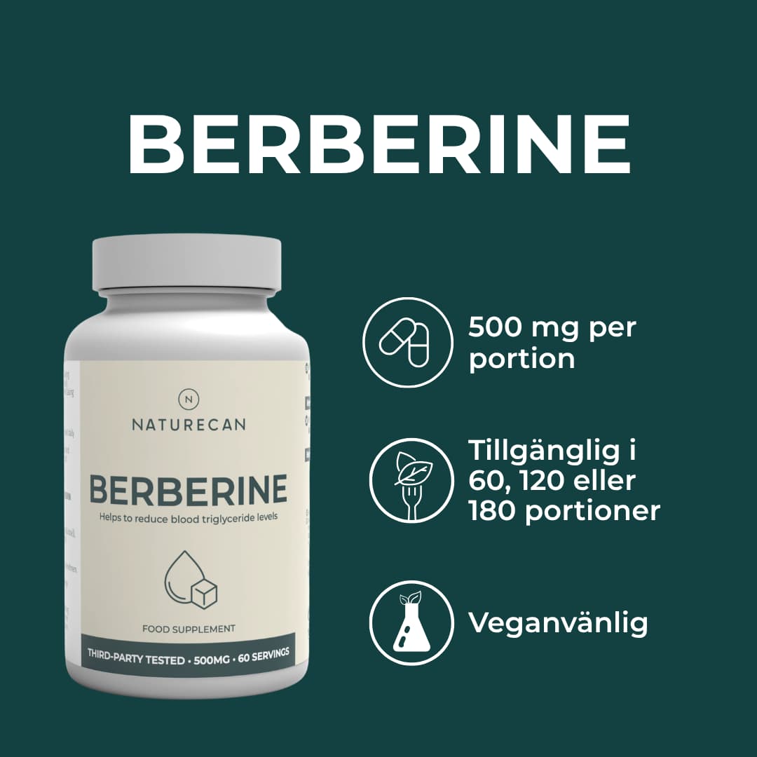 berberine förmåner