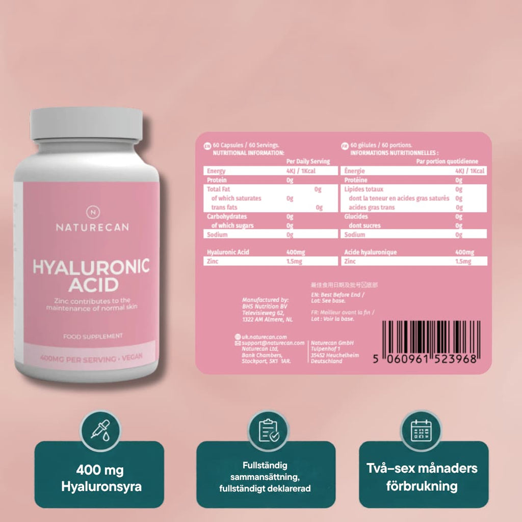 etikett hyaluronsyra