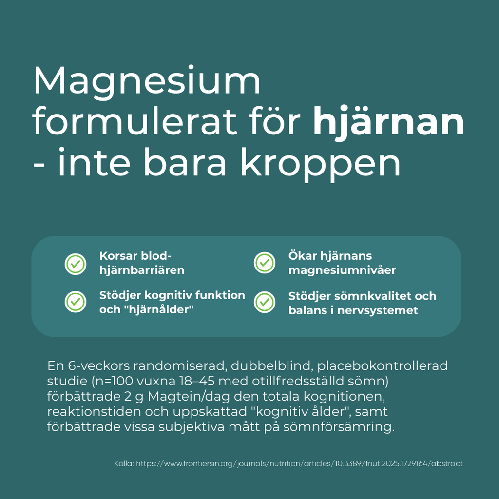 magnesium l treonat för hjärnan
