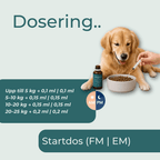 dosering cbd olja för hundar