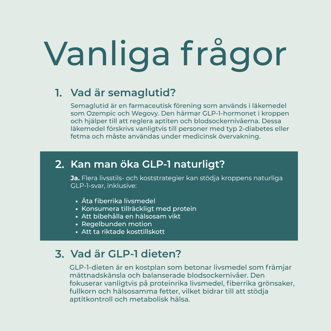 glp 1 naturligt