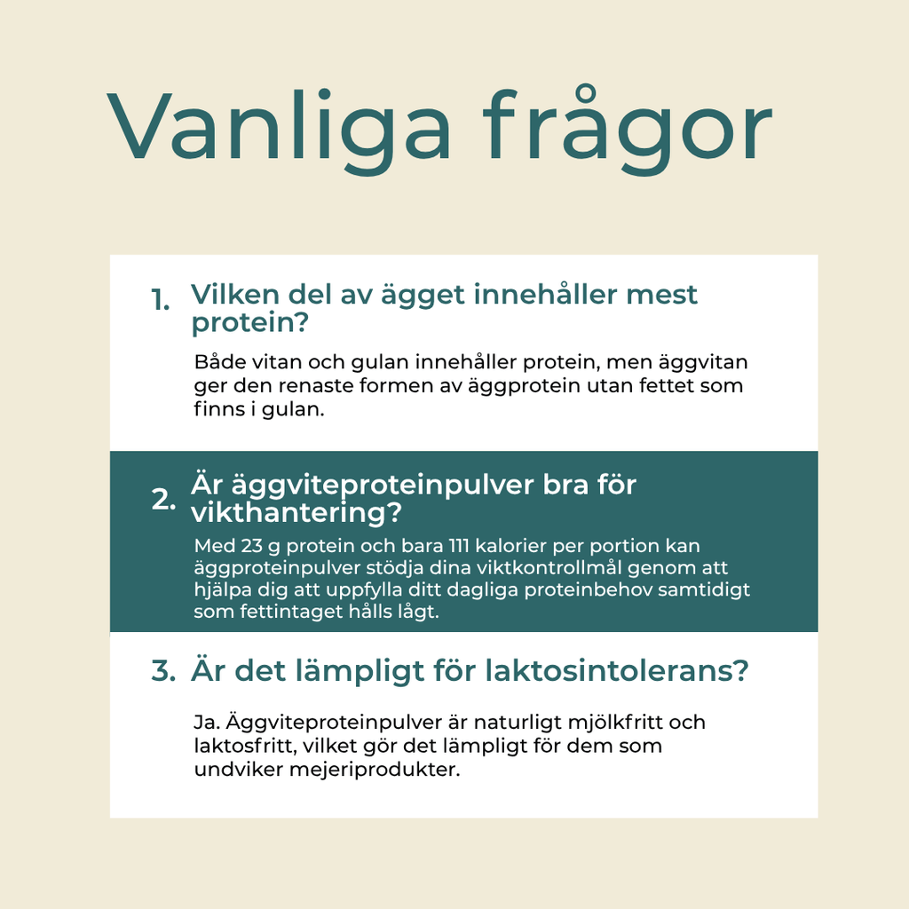 Är Ägg protein mjölkfritt
