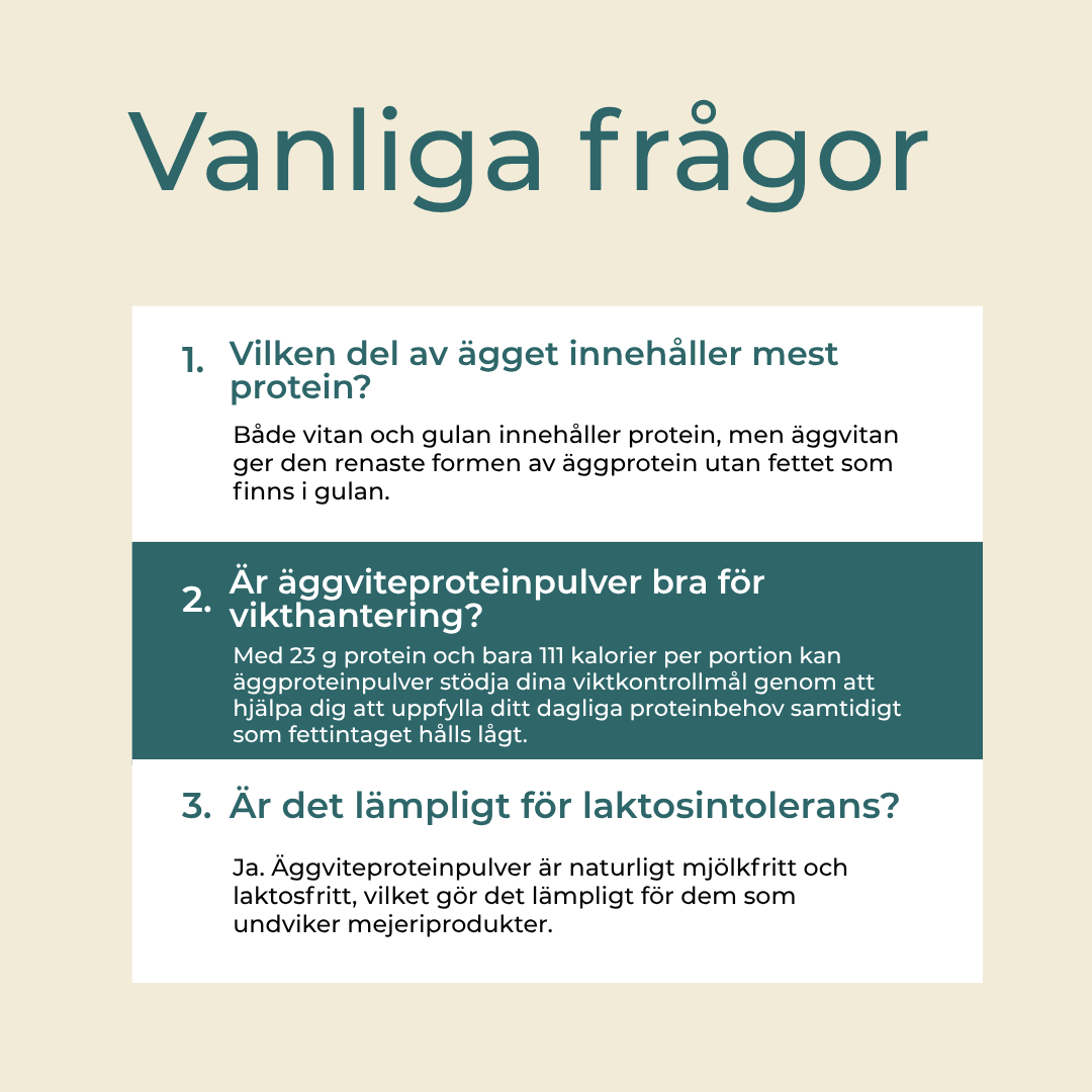 Är Ägg protein mjölkfritt