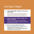 vanliga frågor om reishi gummies