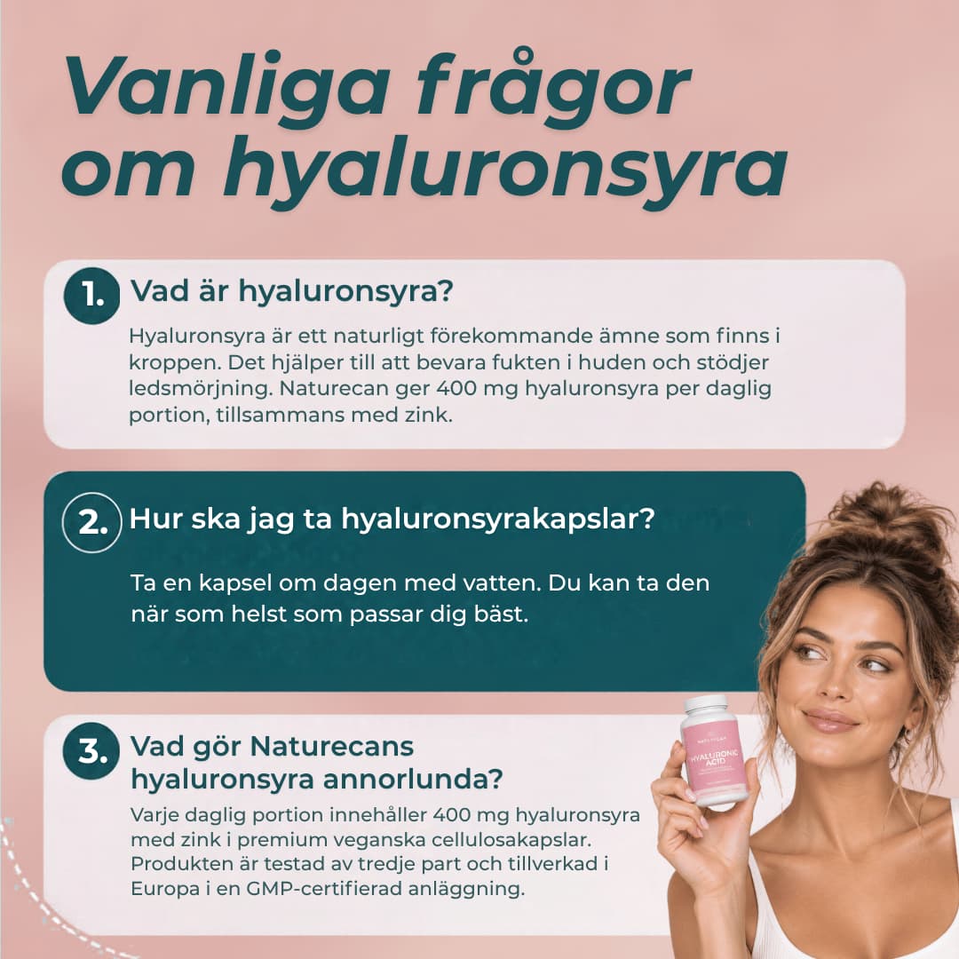 FAQs hyaluronsyra