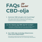 faqs cbd olja hund