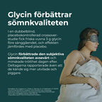 Glycin förbättrar sömnkvaliteten