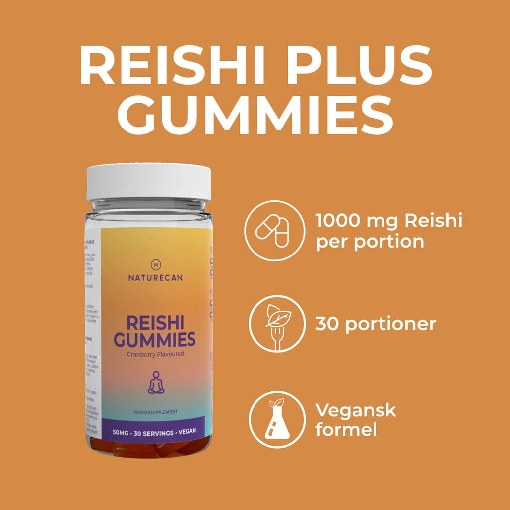 reishi svamp gummies förmåner