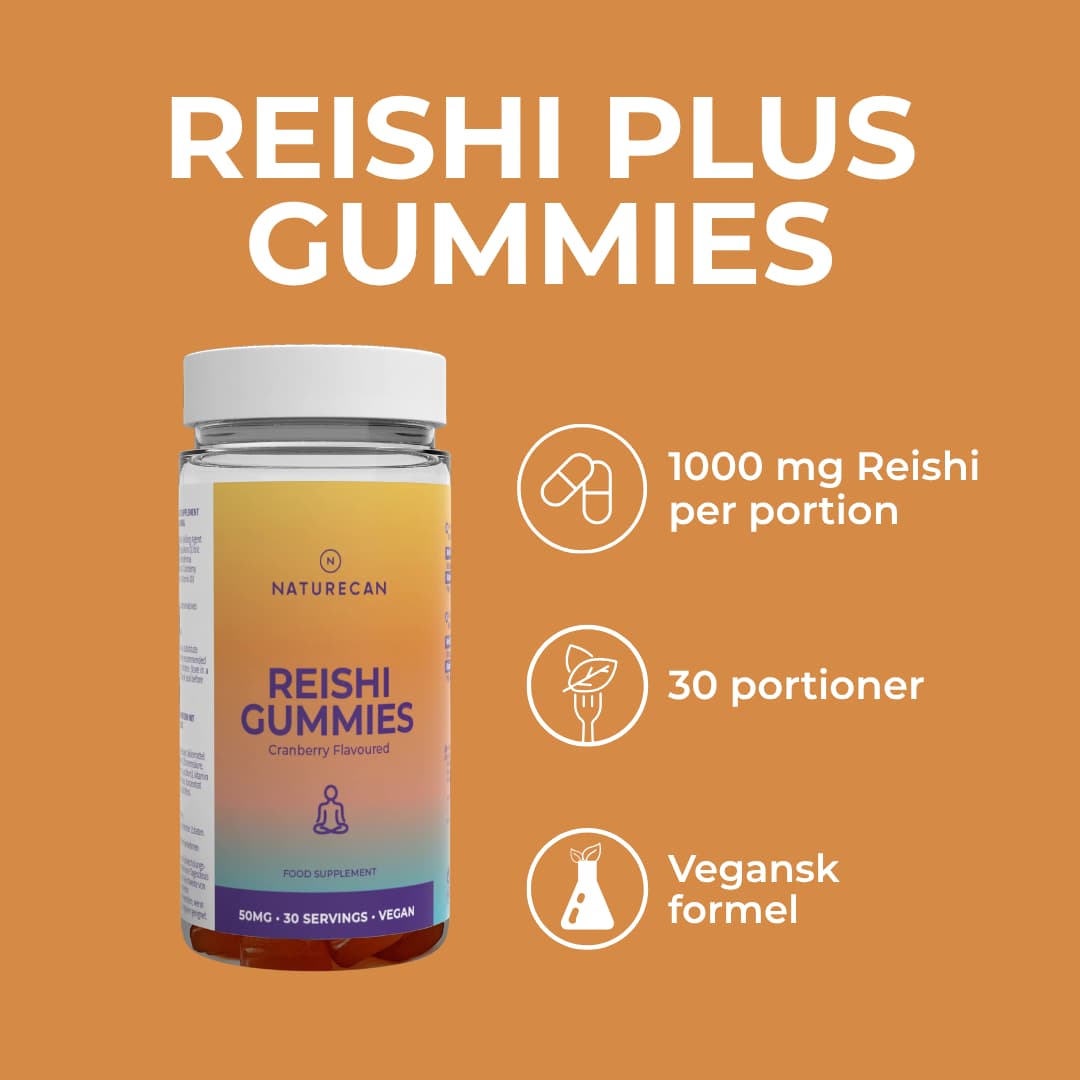reishi svamp gummies förmåner