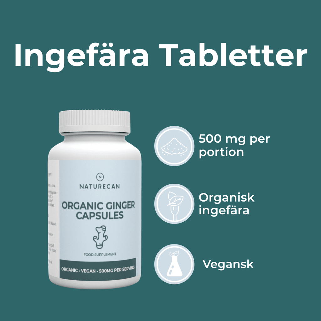 Fakta om ingefära tabletter