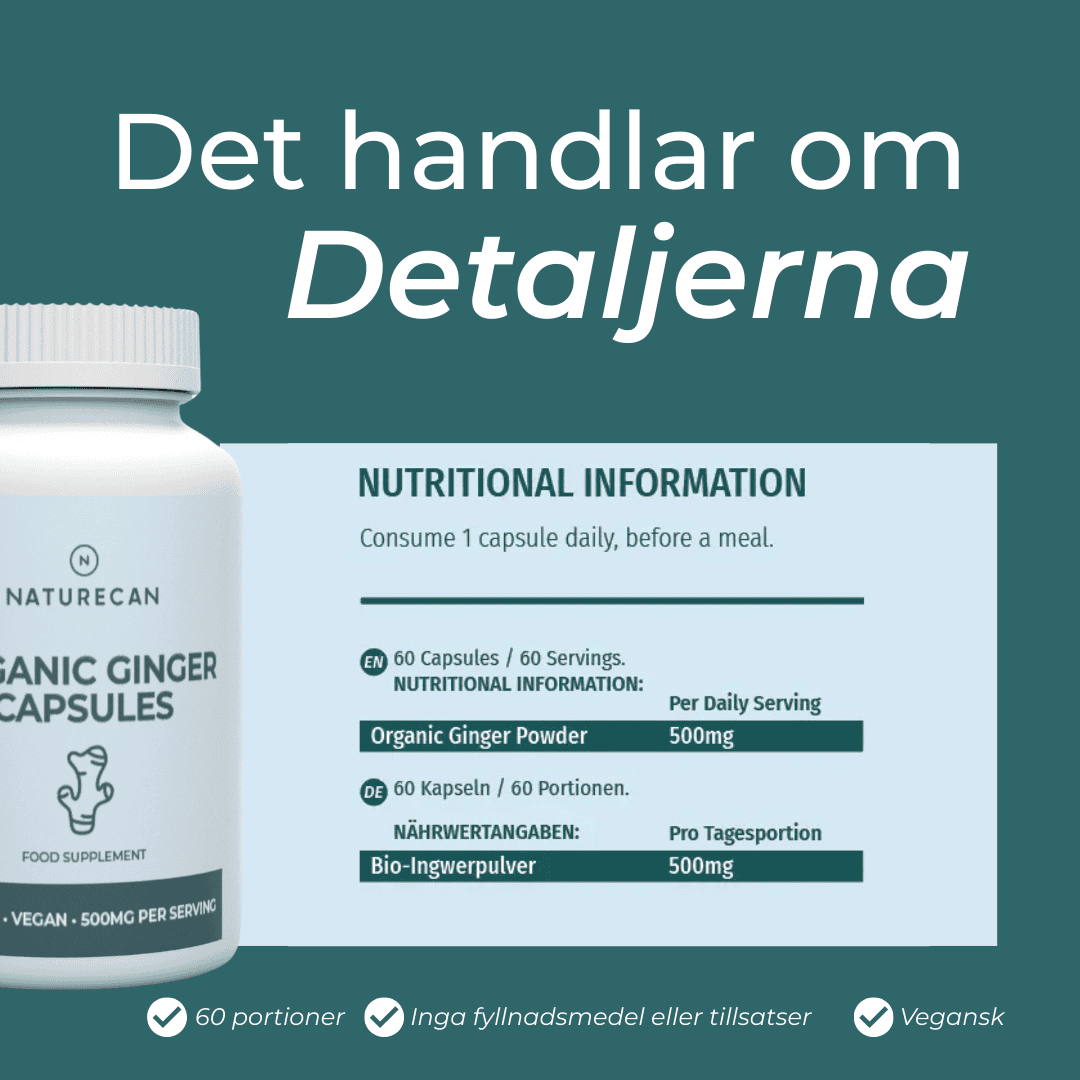 ingefära mot illamående