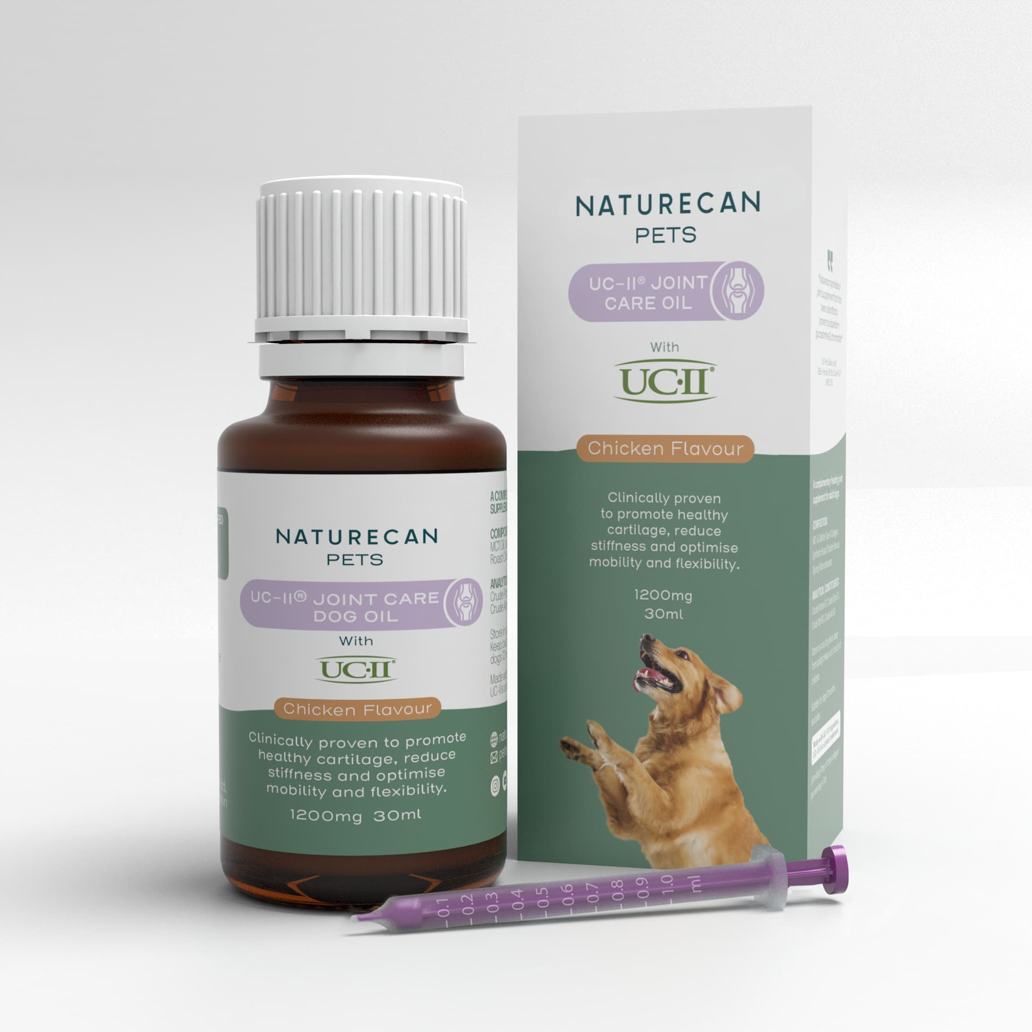 UC-ll® Olja för lederproblem, artros & inflammation - hund