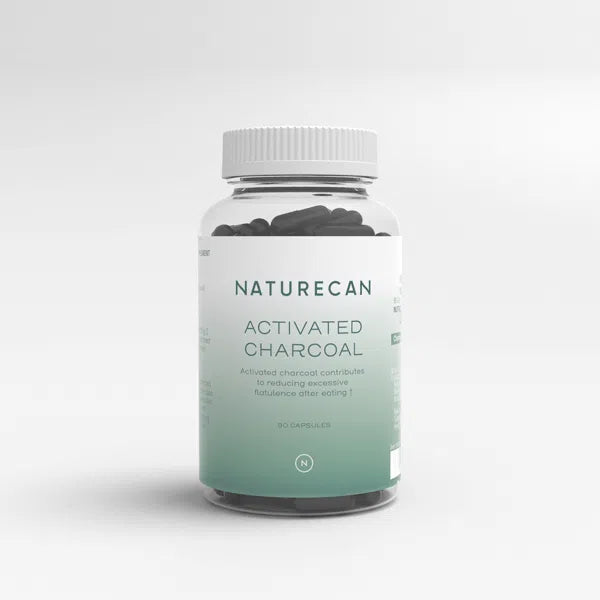 Aktivt kol – 90 kapslar-Naturecan 