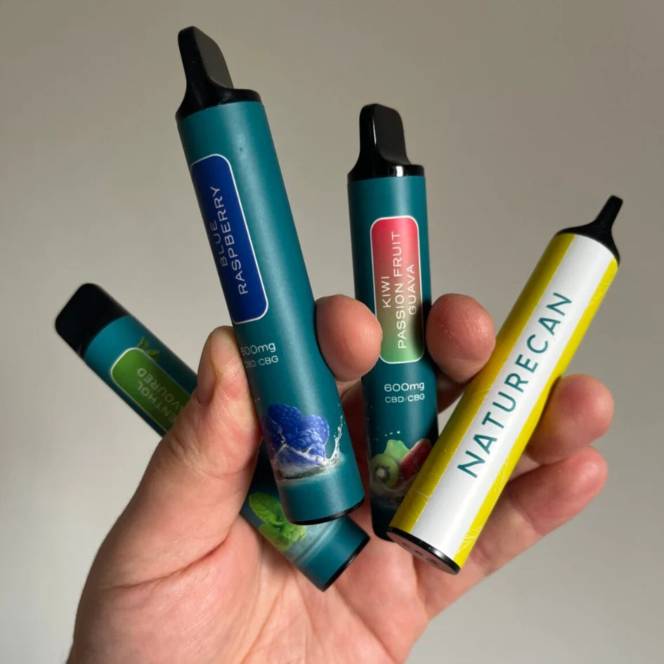 4 olika engångsvape