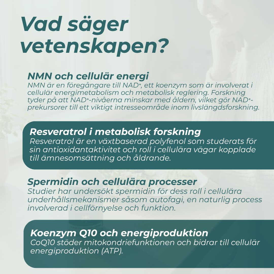 vad säger vetenskapen om longevity mix