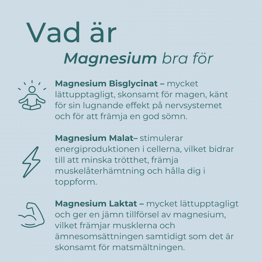 magnesium förmåner
