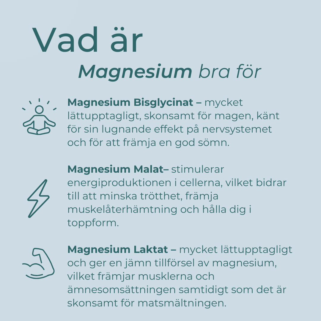 magnesium förmåner