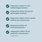 magnesium förmåner infographic
