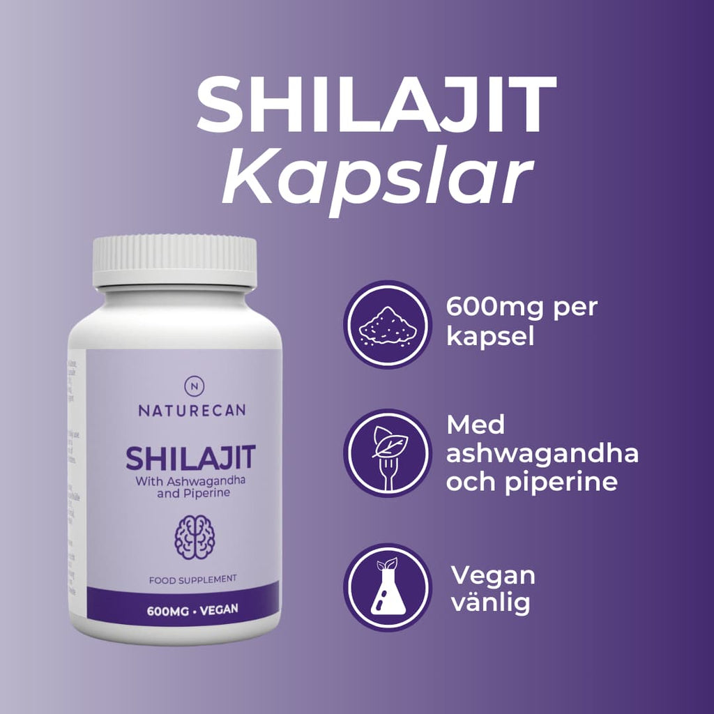 shilajit kapslar förmåner