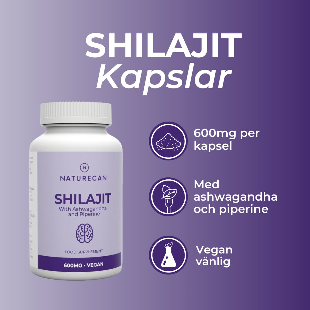 shilajit kapslar förmåner
