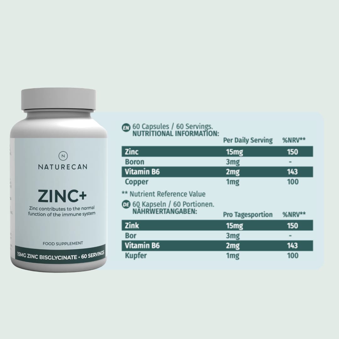 zink nutritional info