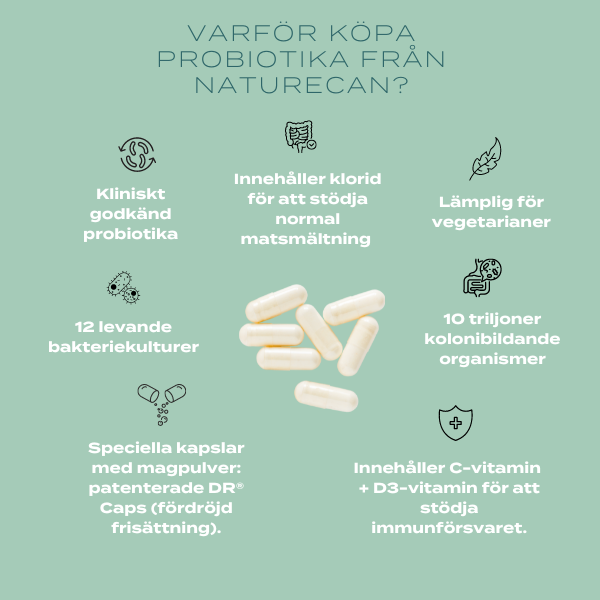 Probiotika infographic